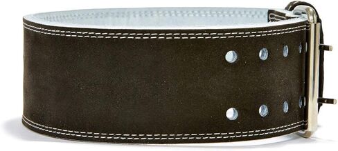 حزام قوة المنافسة مع جلد سويدي باللون الأسود الحجم: XXL in Kuwait