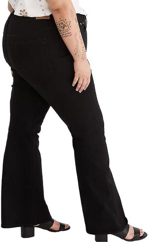 Madewell The Plus Perfect Vintage Flare Jean in Sherborn Wash in Saudi Arabia
