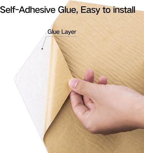 12 Pack Self-adhesive Acoustic Panels 12" X 10" X 0.4" - Sound Proof Foam Panels with High Density, Fashionable Y-Lined Design, Flame Resistant, Absorb Noise and Eliminate Echoes(White)-02 in Saudi Arabia
