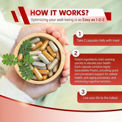 فيسيتين ريسفيراترول كيرسيتين إلدربيري، إشنسا أشواغاندا، كركم، زنجبيل - صنع في الولايات المتحدة الأمريكية in Kuwait