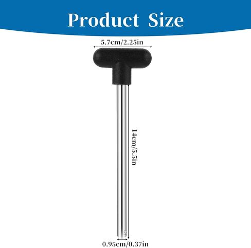 Weight Stack Pin, 1 Pcs Drop Set Pins Gym Home Gym Replacement Parts Pin Tensile 3/8 Diameter 5-1/2 Locking Space Weight Machine Pin Universal Workout Equipment for Fitness Equipment Accessories in Saudi Arabia