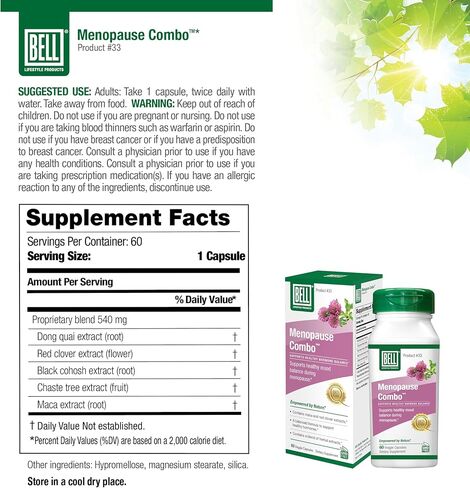 Bell Menopause Combo Lifestyle Products | Helps Support a Healthy Balance During Menopause in Saudi Arabia