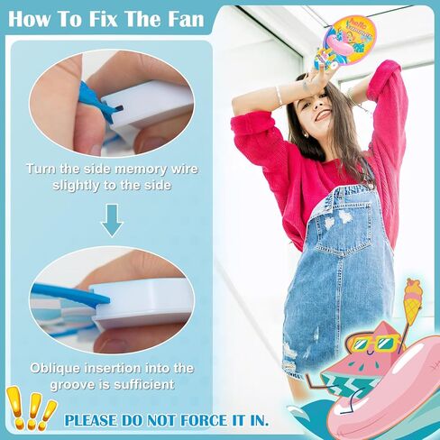 5 عبوات من مروحة اليد القابلة للطي، مروحة قابلة للطي، مروحة قابلة للطي على شكل رسوم متحركة، مراوح يدوية للنساء قابلة للطي، مناسبة للزينة لحفلات الصيف in Kuwait