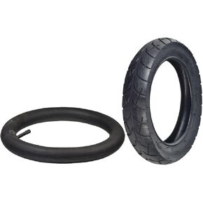 AlveyTech 12-1/2"x2-1/4" Scooter Tire & Tube Kit (Single with HD Tube) - Replacement for Razor Pocket Mod, Sport Mod, Folding Scooters, Mini Bike, Gas, Electric Power Pit Bikes Pneumatic Tires/Tubes