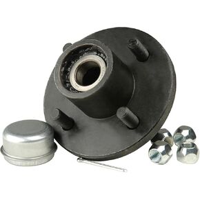13110 Trailer Hub Kit - 1" Spindle and 4 Studs x 4" Diameter - Boat Trailer Hub Kit - 1250-lb Capacity