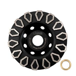 SHDIATOOL Concrete Diamond Grinding Wheel 4-1/2-Inch Cup Sanding Polishing Disc for Stone Marble Granite Masonry 115mm