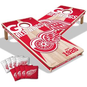 YouTheFan NHL Detroit Red Wings 2’ x 4’ Cornhole Game
