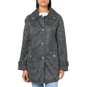 LONDON FOG Women's Double Collar Raincoat