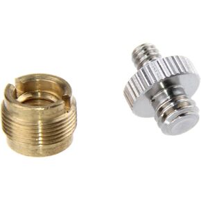 CAMVATE Mic Stand Screw 3/8" to 5/8"& Screw Thread Adapters 1/4" to 3/8" - 1071
