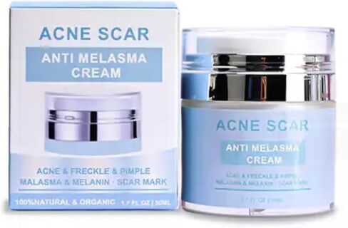 Scar Removal and Acne Cream for Women and Men - Rapid Repair of New Old Scars, Spots, Burns. All Natural Organic ingredients, Anti Acne, Healing Pimples, Freckles, Melasma, 1.7 fl oz (50 ml). in Saudi Arabia