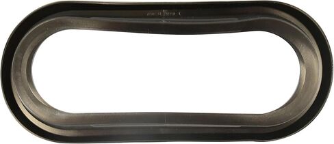 Buyers Products 5626050 6 Inch Oval Flush-Mount Open Back Grommet, Black in Saudi Arabia