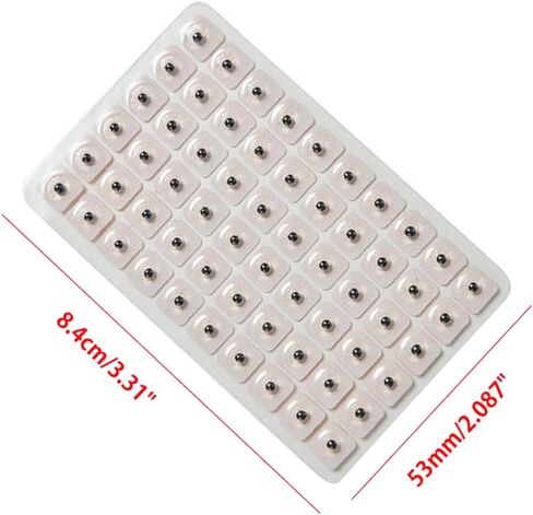 600 قطعة من بذور ضغط الأذن للاستعمال مرة واحدة من روزينيس، مجموعة الضغط الإبري لبذور الأذن من فاكاريا فاكاريا، مجموعة الضغط الإبري لبذور الأذن متعددة الحالات (10 ورقات) in Kuwait