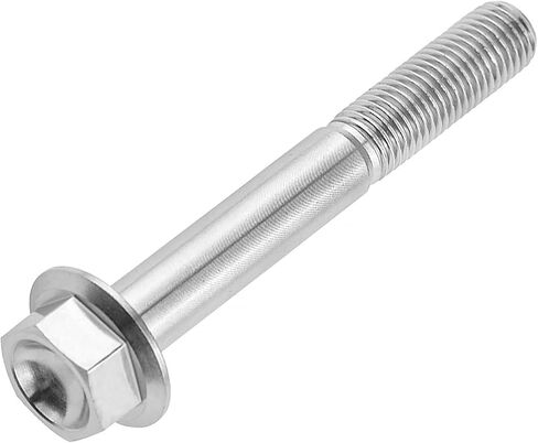 M10 x 30 35 40 45 55 60 65 70 75 80 100mm 1.25 Pitch Titanium Ti Flange Hex Bolt (M10x100mm) in Saudi Arabia