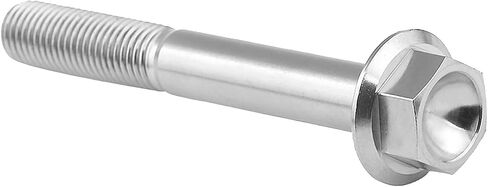 M10 x 30 35 40 45 55 60 65 70 75 80 100mm 1.25 Pitch Titanium Ti Flange Hex Bolt (M10x100mm) in Saudi Arabia