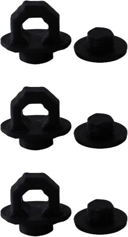 Tassel Hanger for Bogg Bag,Accessories for Bogg Bag,Hang charms for Bogg Bag,Keychain Hanger for Bogg Bag,3Pcs Black in Saudi Arabia