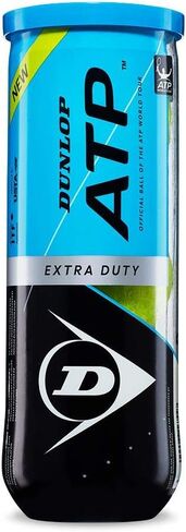 DUNLOP ATP Super Premium Extra Duty Tennis Ball Can - 3 Ball Cans (24 Cans - 1 Case) in Saudi Arabia