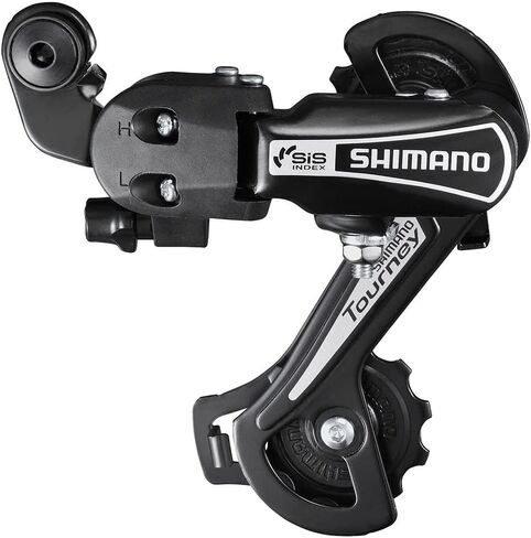 CYCLING_EQUIPMENT ناقل الحركة الخلفي. 6v GS RD-TY21 Tourney، للبالغين من الجنسين، أسود (أسود)، فردي in Saudi Arabia