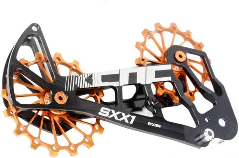 SXX1 دراجة جبلية دراجة هوائية خلفية Derailleur نظام عجلة بكرة كبيرة الحجم قفص OSPW لـ Sram Eagle XX1/X01/GX/NX استخدام ميكانيكي 12 سرعة in Kuwait