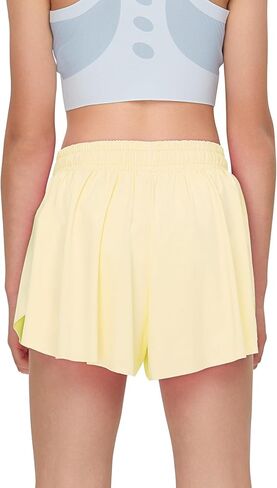 Girl Kids Flowy Shorts with Pocket Youth Butterfly Athletic Shorts Running Titness Shorts Active Workout Sports in Saudi Arabia