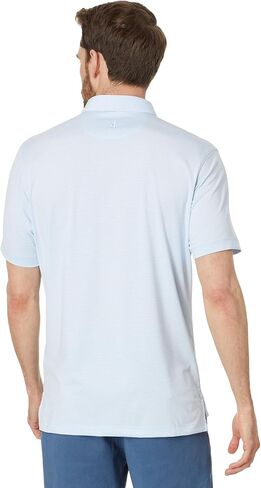 johnnie-O Lyndon Striped Jersey Performance Polo in Kuwait