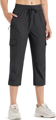 Libin Women's Hiking Cargo Joggers Pants Lightweight Quick Dry Capris Golf Pants for Travel Outdoor Casual in Saudi Arabia