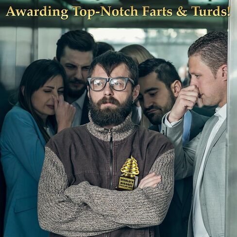 Funwares World's Greatest Piece of Poop: Funny Emoji Poop Trophy, Humorous Desk-Sized Novelty Trophy for Recognition, Gag or Prank Gifts, Friendly Competitions, and Motivation in Saudi Arabia