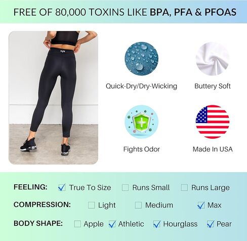 OYA مسامي، قصة على شكل حرف V 7/8 لعلاج BV والبشرة الحساسة: الرائحة، صحة المسالك البولية - رائع لليوجا وصالة الألعاب الرياضية in Kuwait