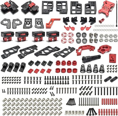Voron Tap V2.0، مستشعر تسوية Voron CNC Tap لطابعات Voron2.4 R2 / Trident ثلاثية الأبعاد، جميع الآلات المعدنية باستخدام الحاسب الآلي، تدعم 5-24 فولت، فقط لمحور MGN12 X، أسود in Saudi Arabia