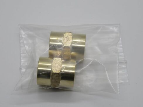 Brass Coupler, 3/8" Female x 3/8" Female NPT, (2 Pack) in Saudi Arabia