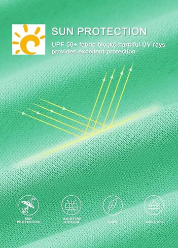 قميص السباحة Willit Boys Rash Guard بعامل حماية من أشعة الشمس 50+، قميص طويل الأكمام بعامل حماية من الشمس SPF للشباب للصيد سريع الجفاف in Kuwait