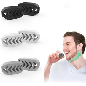 6PCS Jaw Exerciser, Jaw Exerciser for Men & Women, Jaw Shaper, 3 Resistance Levels, Suitable for Beginners, Intermediate and Advanced Users