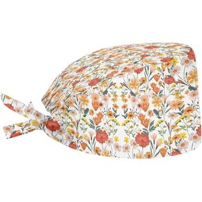 UNICEU Women's Working Hat Soft Cap with Sweatband Breathable Polyester Fabric Headgear Universal Fit One Size