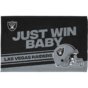 Northwest NFL Las Vegas Raiders Fan Towel 2-Pack, 16" x 25", Play Action