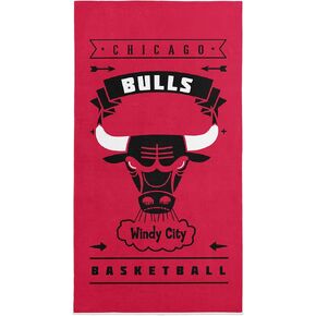 Northwest NBA Chicago Bulls Beach Towel, 30" x 60", Hardwood Classics
