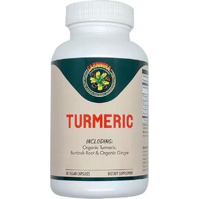 Carnivora Turmeric – Support for Joints and Digestive Health. Strong Antioxidant Properties, Promotes a Healthy Inflammatory Response (90 Vegan Capsules)