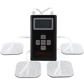 Santamedical Dual Channel TENS Unit/EMS Unit Electrotherapy Pain Relief Device