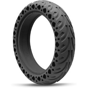 GYL 60/70-6.5 Solid Tire: 10 Inch Scooter Tires Replacement for Segway Ninebot MAX G30 G30P G2 Gotrax G4 G5 G6 Electric Scooter, 10x2.50-6.5 Tubeless Honeycomb Front Rear Wheels