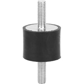 4pcs M6 Anti-Vibration Rubber Isolator Mounts with 2 Threaded Studs Shock Double Ends Screw Vibration Damping Mounts Silent Block Damper Car Boat Bobbins(VV25*20 M6*18),Shock absorbers