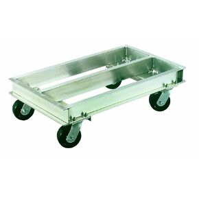 Magliner CDC2136 Aluminum Caster Dolly, High Strength, 2000 lb Capacity, 36" Length x 21" Width x 10" Height