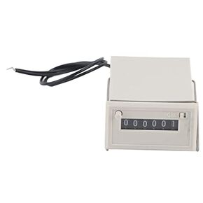 CSK6-NKW 6 Digit Electromagnetic Pulse Counter Frequency Counter High Speed Electromagnetic Pulse Counter Used in, Textile, Machinery, Mining (#03 DC 24V)