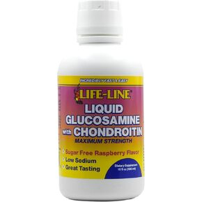 Nature's Blend Glucosamine w/Chondroitin Max Strength, Raspberry, 16 oz.