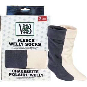 Moneysworth and Best Fleece Welly Socks