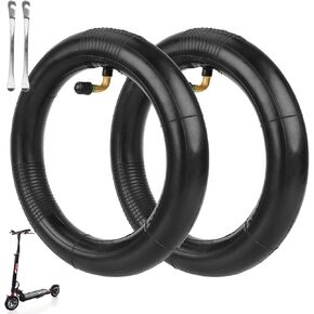 ulip (2 Pack) 8 1/2 * 2(50-134mm) Inner Tube Replacement with 90 degree 8.5 Inch Scooter Tubes Tires for Zero 9 Scooter