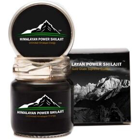 50 Grams – Purest Himalayan Power Shilajit Resin – Gold Grade 100% Pure Shilajit- Fulvic Acid & 85+ Trace Minerals Complex For Energy & Immune Support