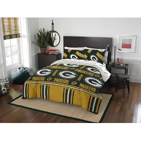 Northwest NFL Green Bay Packers Bed in a Bag Set, Queen, Rotary Legacy