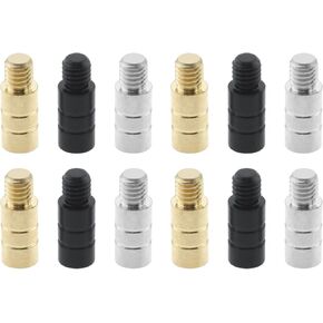12Pcs 2BA Brass Dart Weights Brass Dart Barrel Weights Precision Dart Tuning Weights Accessories for Game Room College Dorm Office