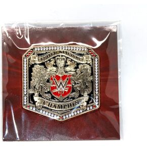 WWE United Kingdom Champion Gold Pin- Special Edition Metal Loot Crate Collectible Pin- Authentic Raw WWE UK Championship Belt Pin