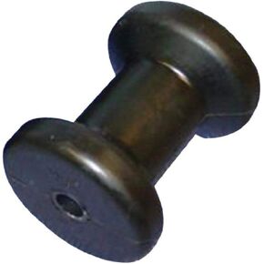 C.H. Yates Rubber 4163-5 4" Marine Spool Roller with 5/8" Shaft