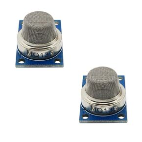 2 Pack MQ-135 Air Quality and Hazardous Gas Detection Sensor Alarm Module