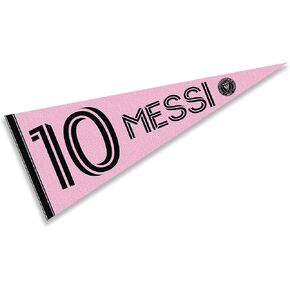 Inter Miami CF Messi Player Logo Pennant Flag Banner